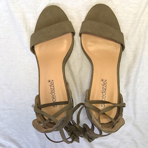 Shoe Dazzle | Grommet Laced Heels | 6.5 - Picture 5 of 7
